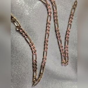 Chic Pink and Gold Necklace